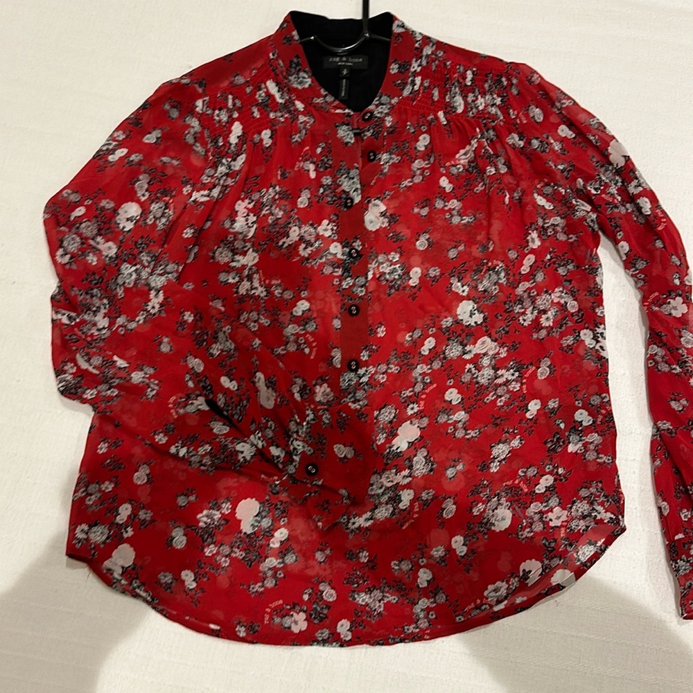 Rag and bone blouse
